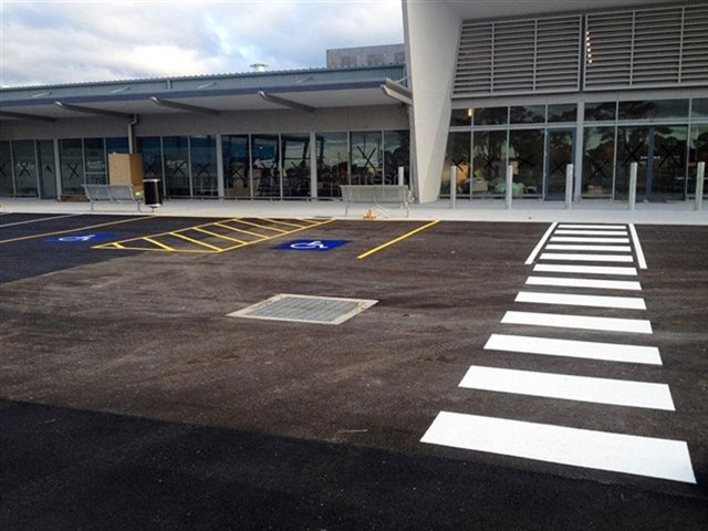 car park line marking