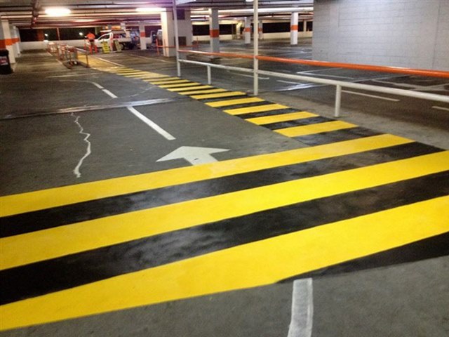 warehouse line marking