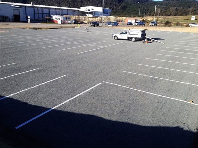 car park line marking