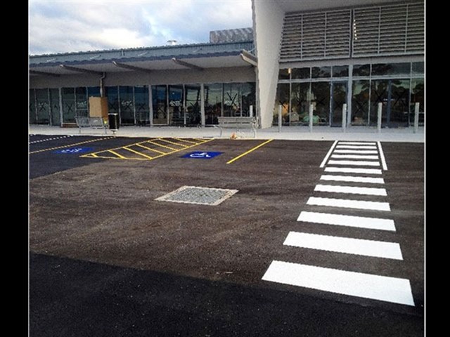 car park line marking