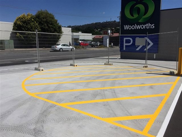 car park line marking